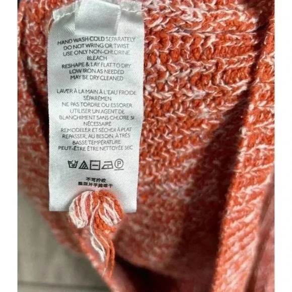 Anthropologie Pilcro Sweater Sleeveless Dropped Shoulder V Neck Back Sz S - Picture 9 of 11